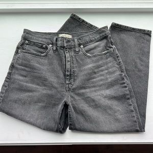 Madewell Balloon Jeans Washed Black Size 29 Lightly Used